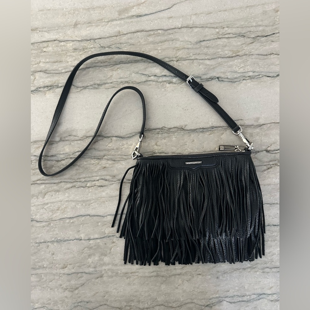 Rare Rebecca Minkoff fringe cross body (or not) purse
